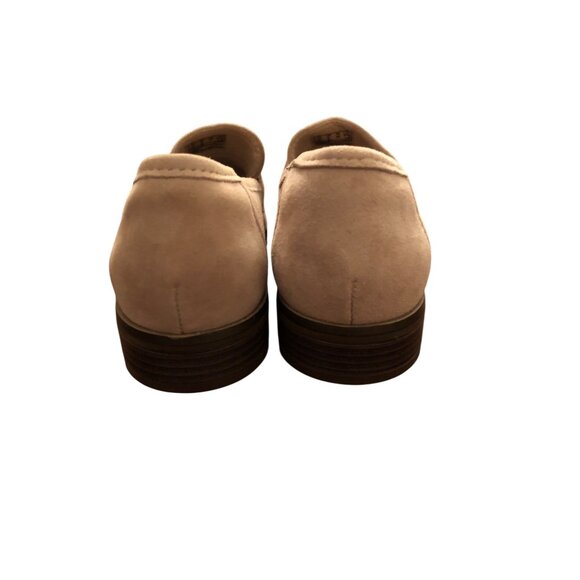 Clarks Womens Beige Suede Loafers Ultimate Comfort Slip-On Shoes Size 8.5 - Picture 4 of 8
